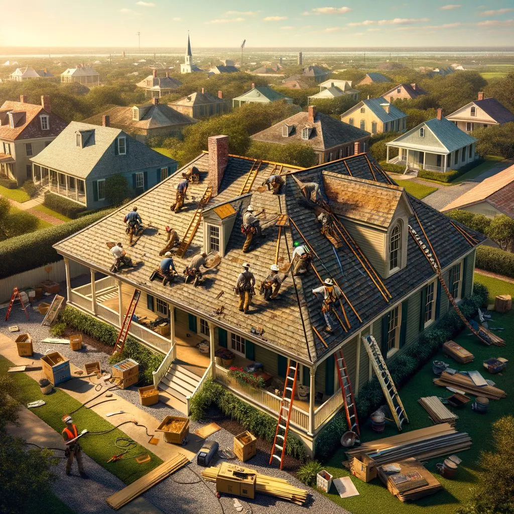 Orleans Parish LA shingle roof installation